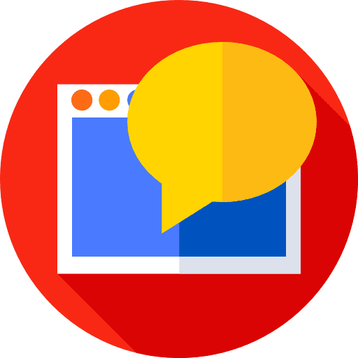 Chat multimedia electronics sending icon