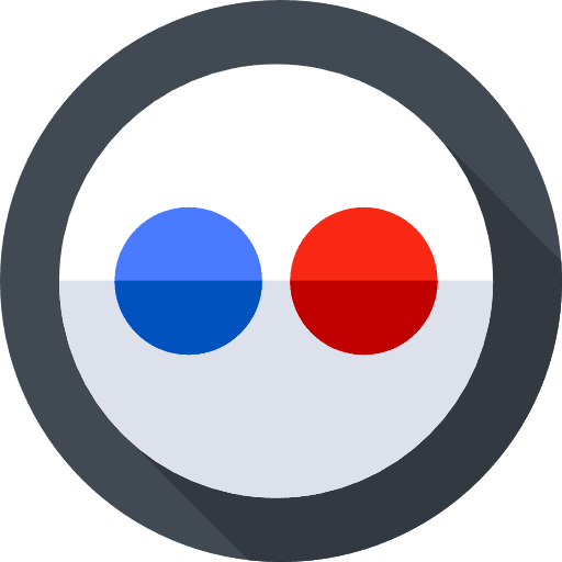 Flickr social media logo flickr icon