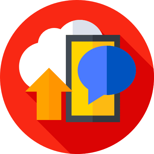 Upload smartphone uploading miscellaneous icon