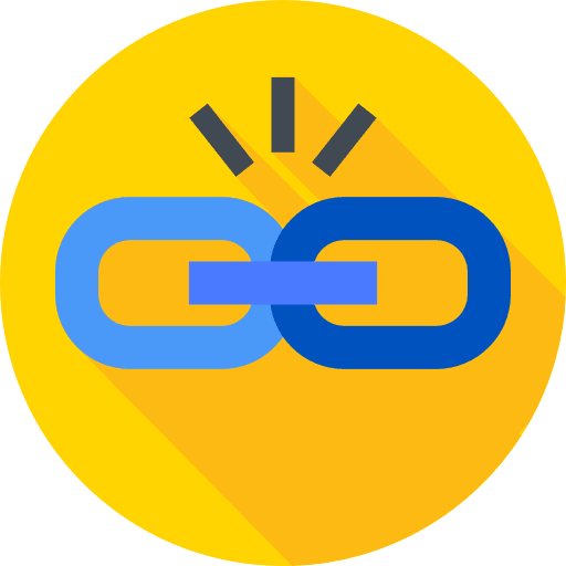 Broken connection broken link miscellaneous icon