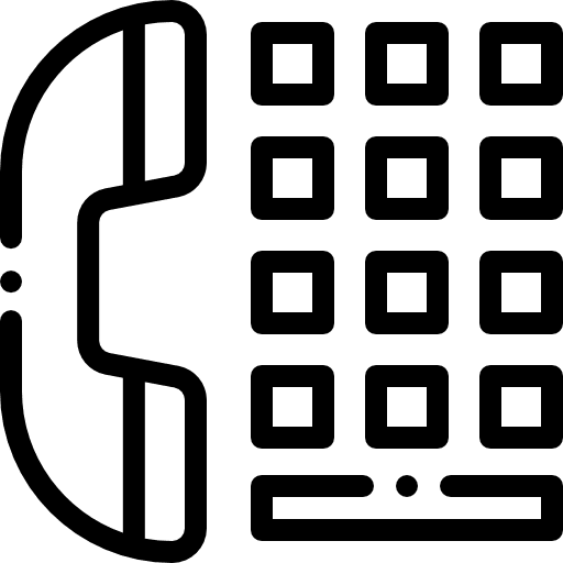 Support customer service help telephone icon