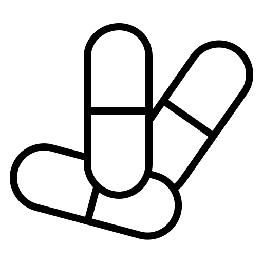 Tablets pharmacy drugs medicine icon