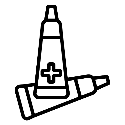 Ointment healthcare and medical medicine ointment icon