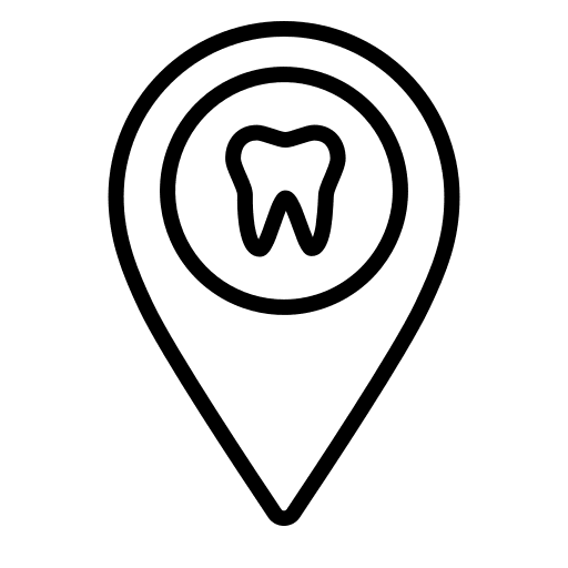 Dental care tooth dentist placeholder icon