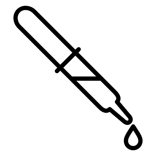 Dropper dropper drop dosage icon