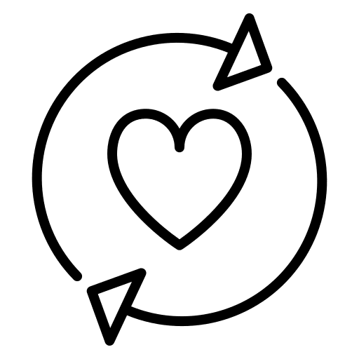 Heart medicine heart arrows icon