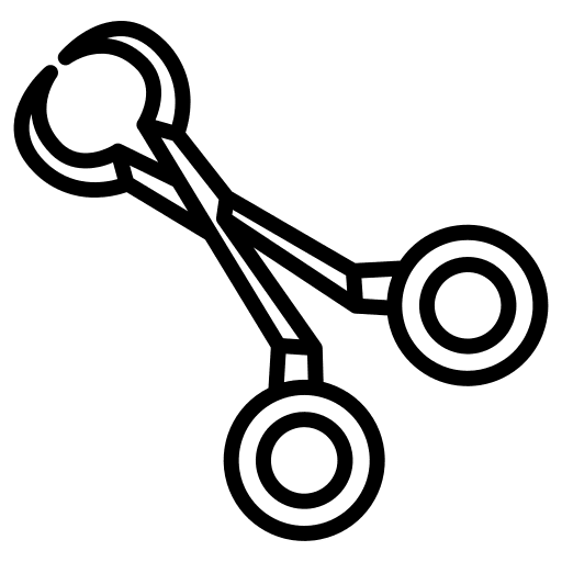 Scissor scissor healthcare and medical scissors icon