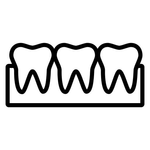 Teeth dental clear teeth icon