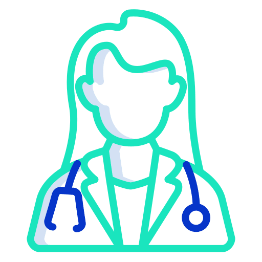 Doctor surgeon occupation professions and jobs icon