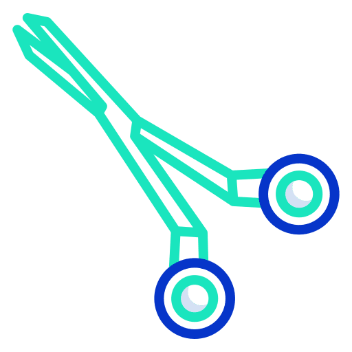 Scissor medical equipment scissors surgical icon