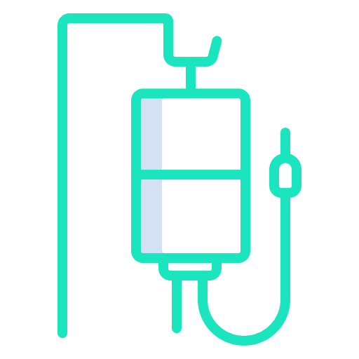 Liquid supply hospital liquid icon