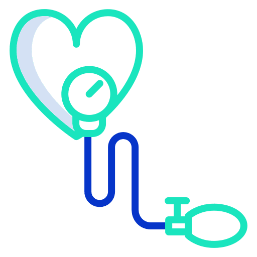 Tensiometer check tensiometer hospital icon