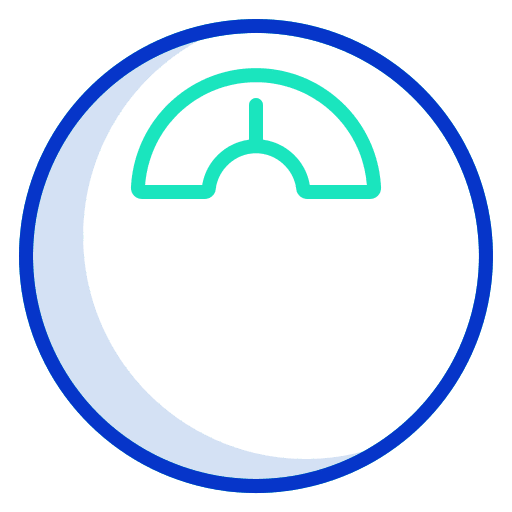 Weight scale machine weight healthcare and medical icon