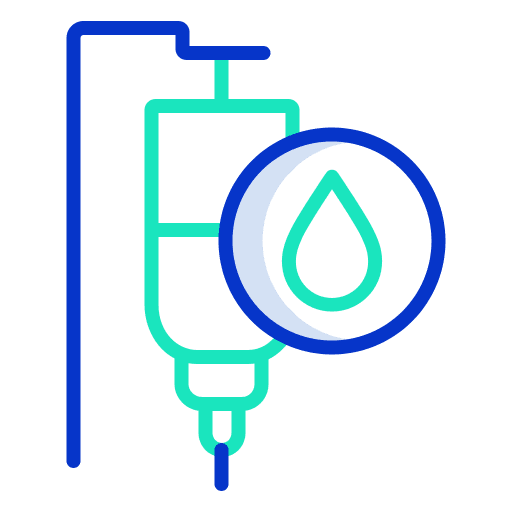 Blood healthcare and medical hospital drop icon