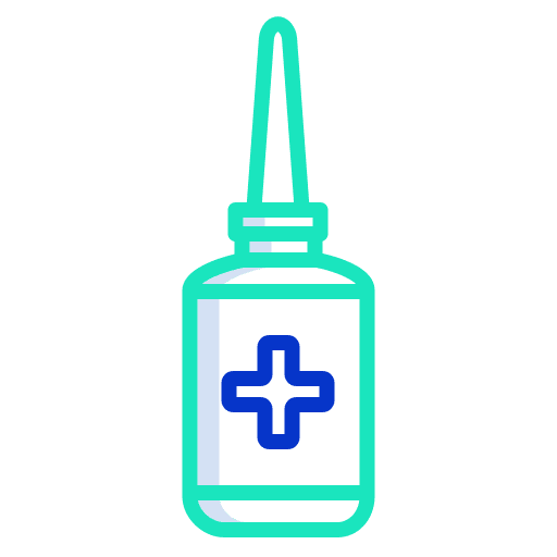 Eye drop bottle drop drops icon