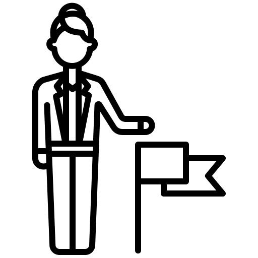 Success flag economy avatar icon