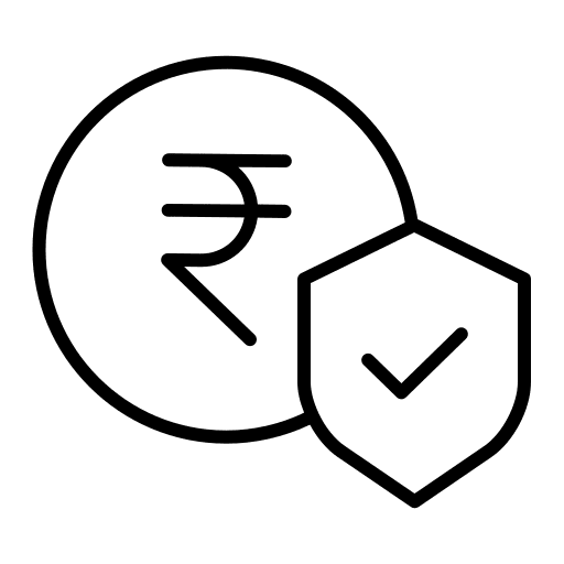 Financial currency security money icon