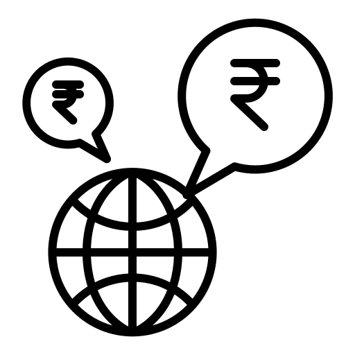 Globe grid earth business and finance globe grid icon