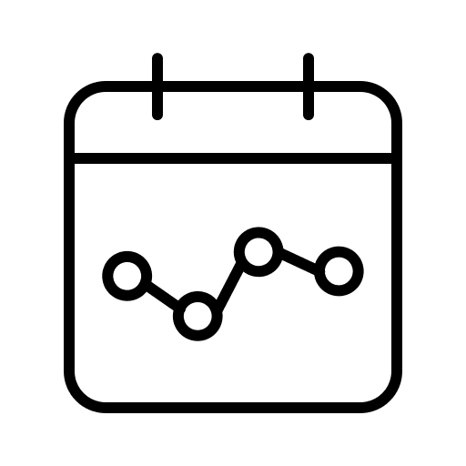 Marketing graphic chart marketing icon