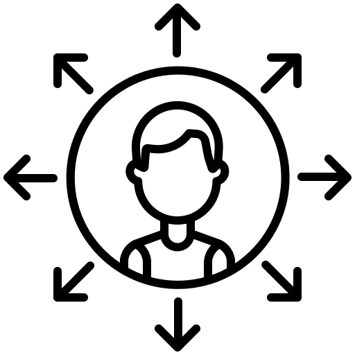 Social social people connection icon