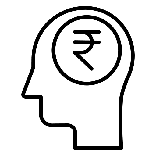 Investment people rupee business and finance icon