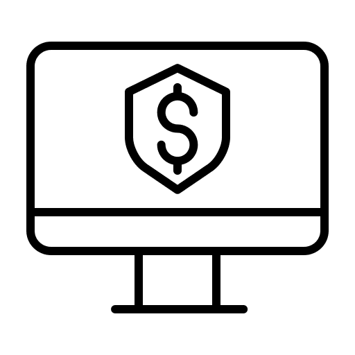 Application shield computer technology icon