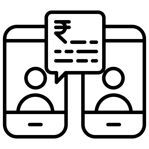 Mobile mobile electronics currency icon