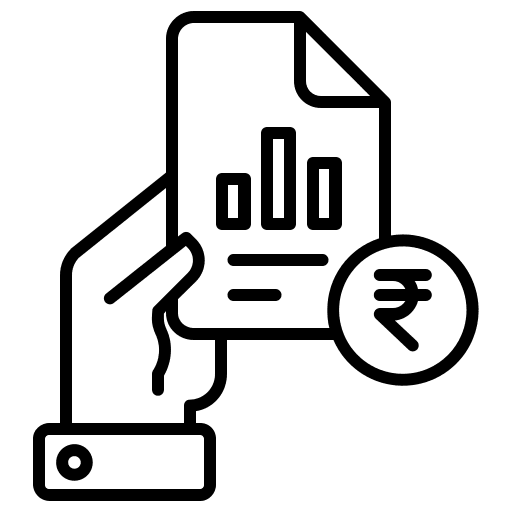 Report currency economy report icon