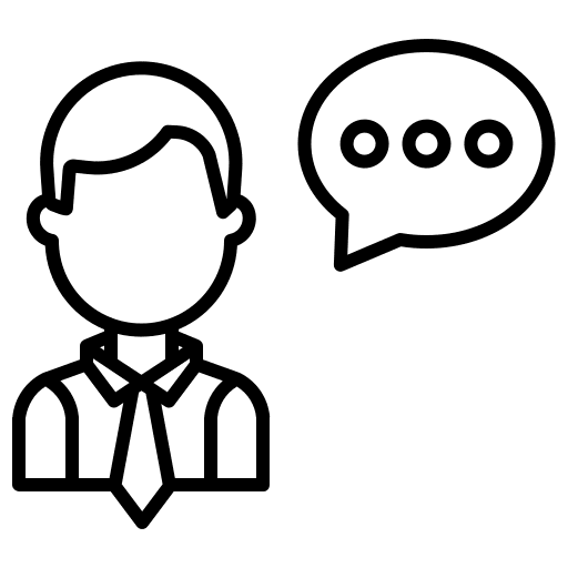 Entrepreneur business and finance user connection icon