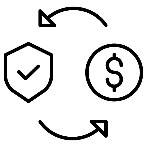 Funds funds shapes and symbols currency icon