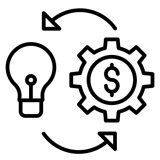 Idea business and finance economy investment icon