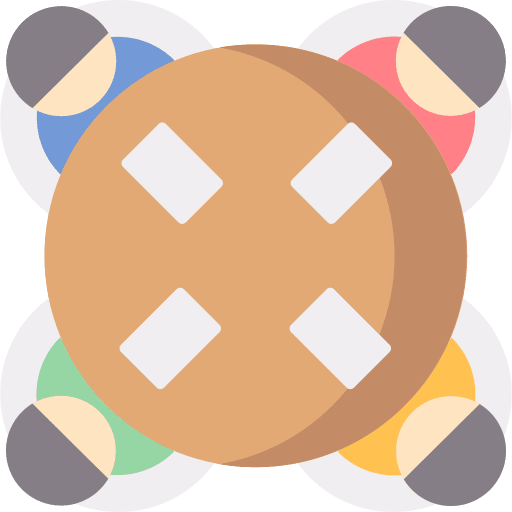 Meeting teamwork job interview icon