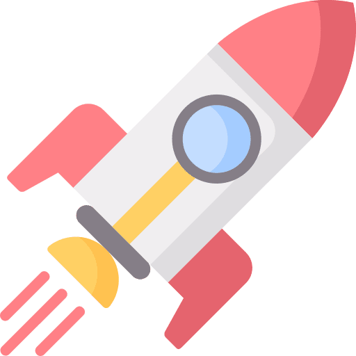 Startup rocket startup rocket launch icon