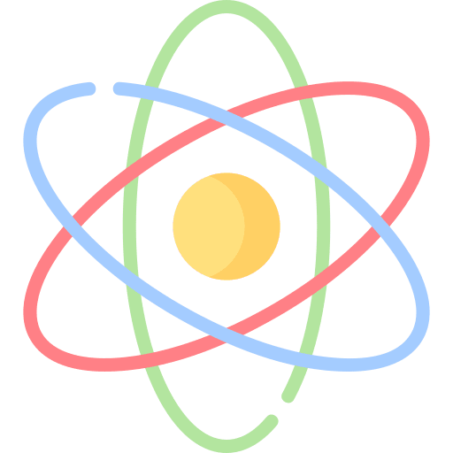 Atom atom science react icon