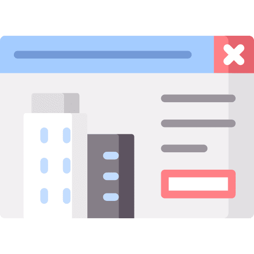 Website business connection web page icon