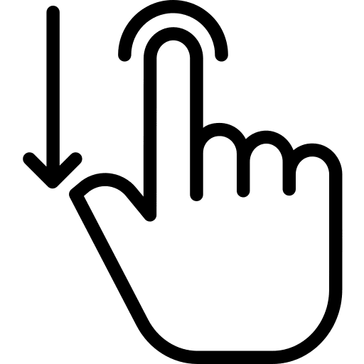 Drag ui slide cursor icon