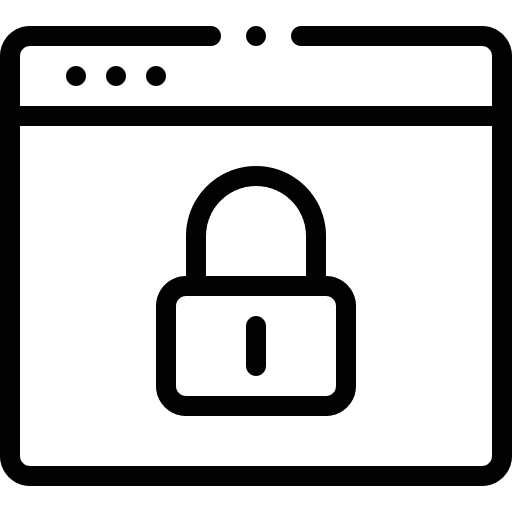 Browser seo and web browser website icon