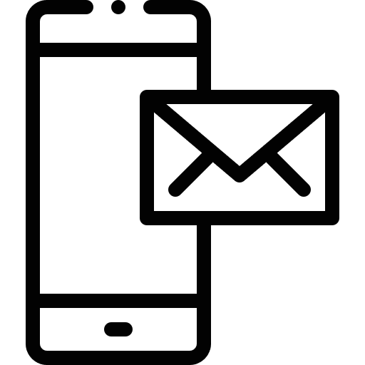Mailing email multimedia cellphone icon