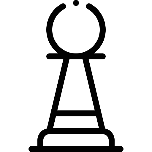 Pawn game strategy pawn icon
