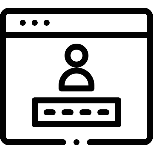 Browser key ui password icon