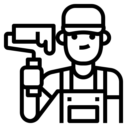 Painter man painter occupation icon