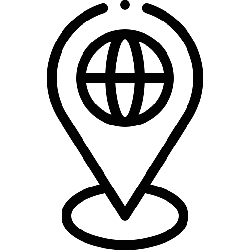 Placeholder maps and location pin map pointer icon