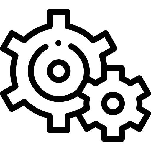 Settings tools and utensils seo and web configuration icon