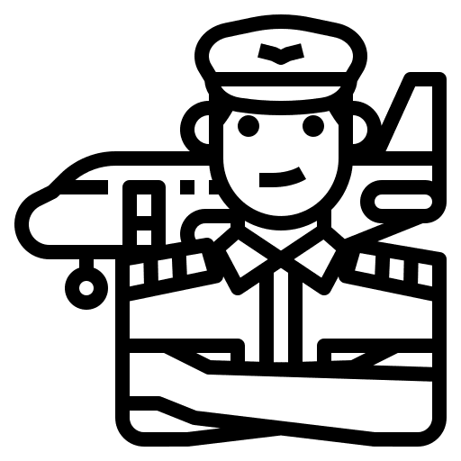 Pilot avatar professions and jobs pilot icon