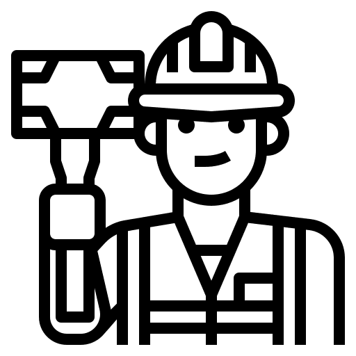 Worker people worker job icon