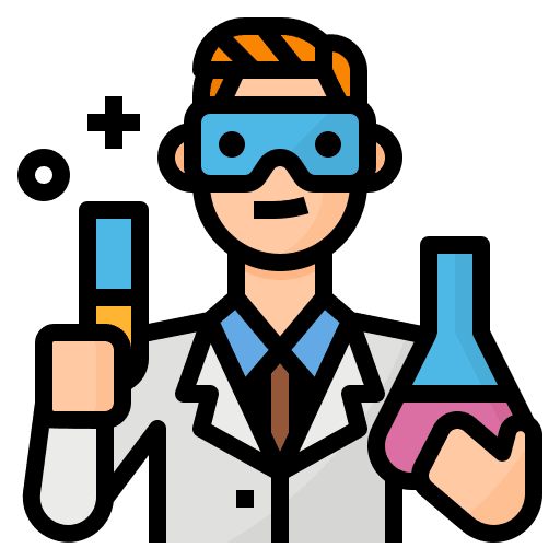 Chemist avatar professions and jobs job icon