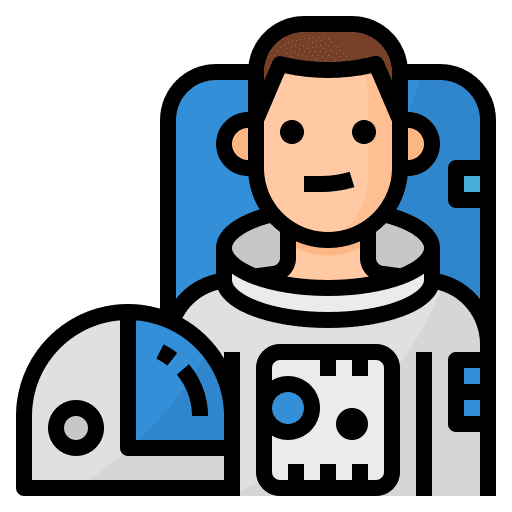 Astronaut profession avatar people icon