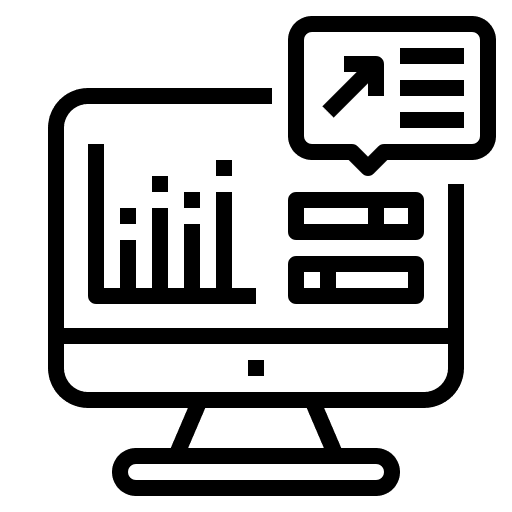 Data data integration analytic icon