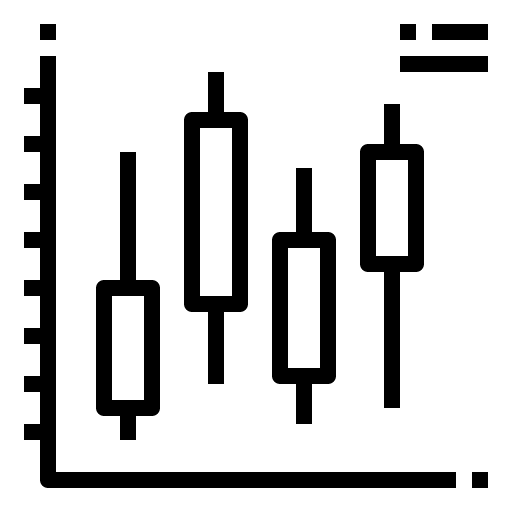 Box visualize analytics graph icon