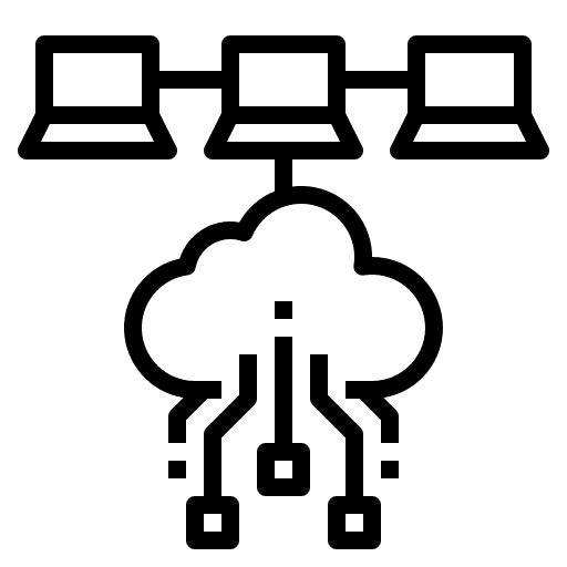 Data data transfer business and finance icon